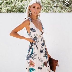 Vici Collection sacred garden maxi dress